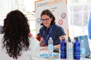 Paola Mazzurana allo stand