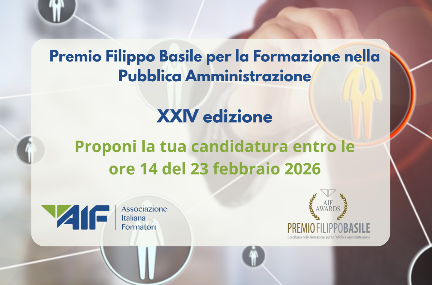 Al momento stai visualizzando XXIV Edizione del Premio Filippo Basile per la Formazione nella Pubblica Amministrazione